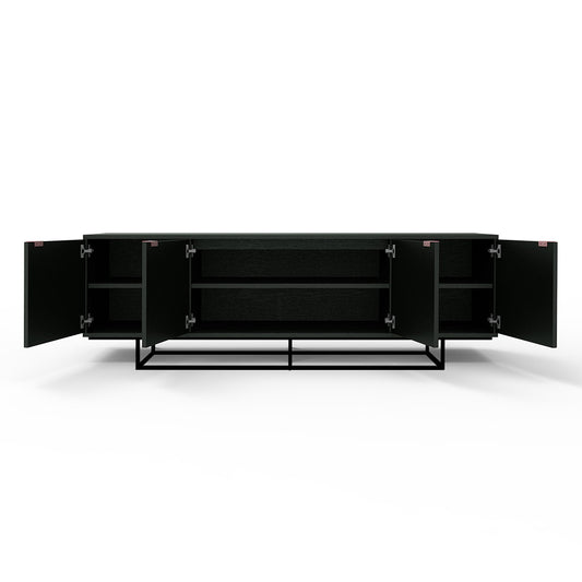 Gus* Modern MYLES black oak credenza