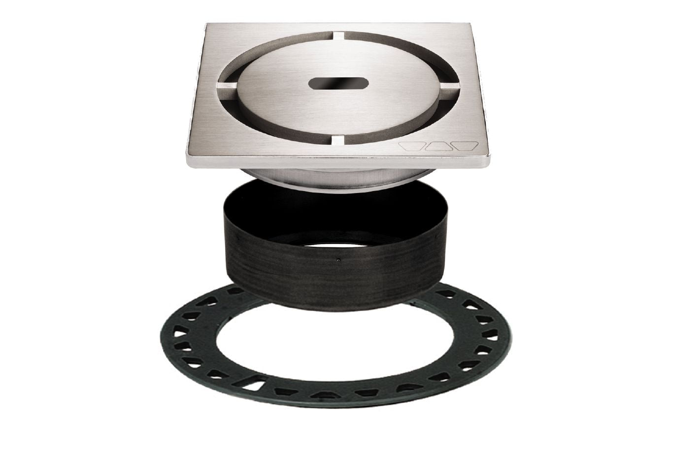 Schluter® PURE Brushed Stainless KERDI-DRAIN drain grate