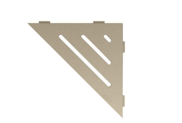 Schluter® WAVE Cream SHELF-E triangular shelf