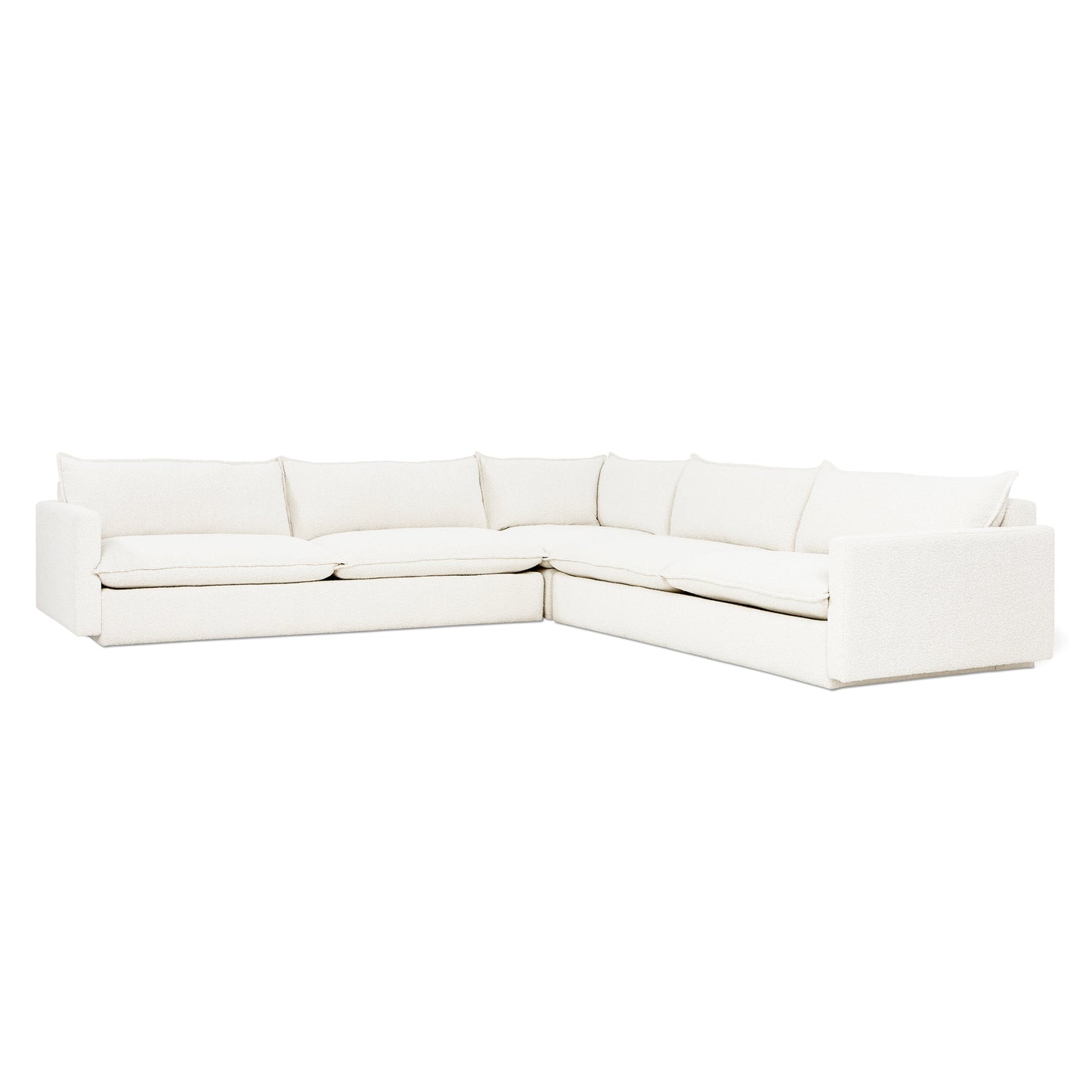 Gus* Modern SOLA Bi-Sectional - Node Alabaster