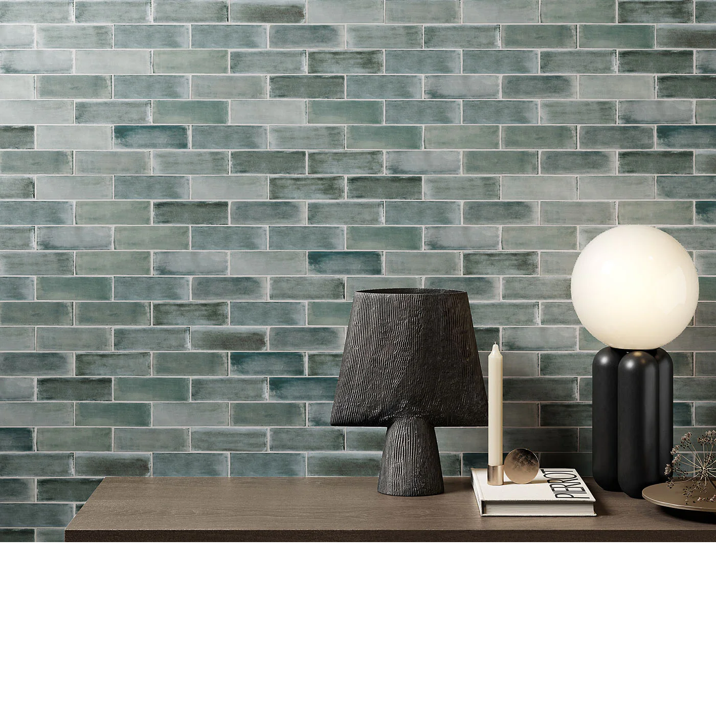 TINT Cityscape 2 x 6.5 zellige style matte wall tile