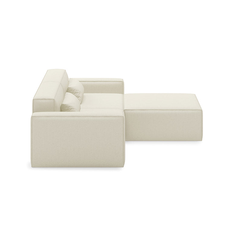Gus* Modern MIX MODULAR Mowat Sand 3pc sectional