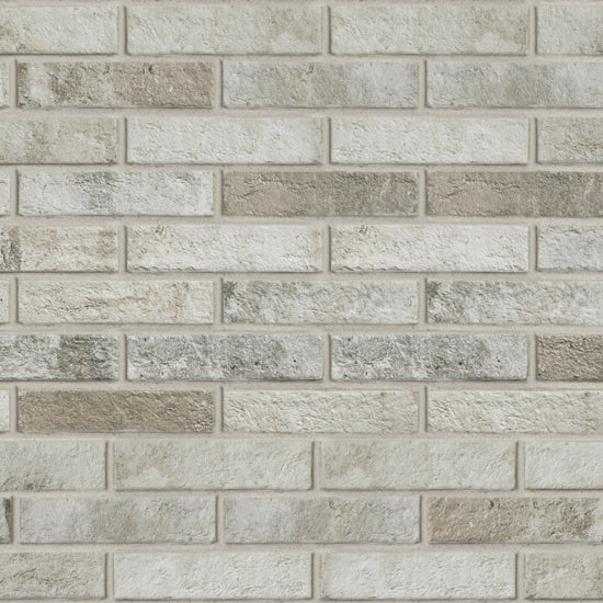 LONDON BRICK Fog 2.3 x 10 porcelain wall / floor tile