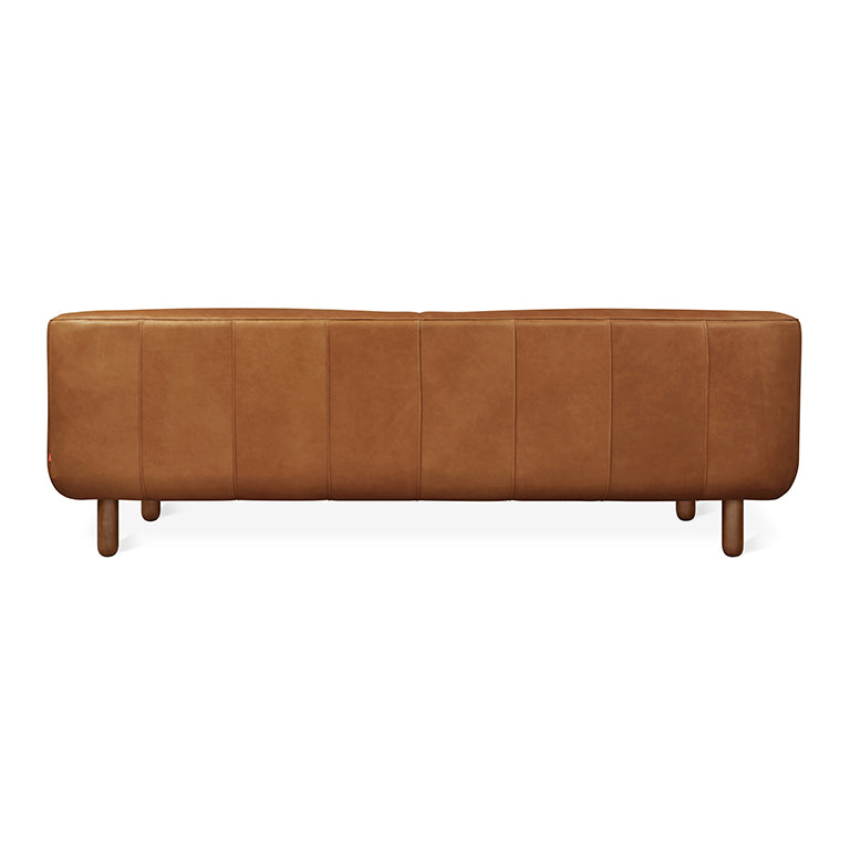Gus* Modern BEACONSFIELD Saddle Brown leather sofa