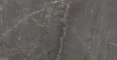 CHARME Black marble style 12 x 24 matte wall / floor tile