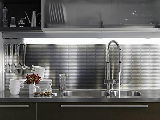 CONCAVE Weathered Grey mosaic glossy wall tile