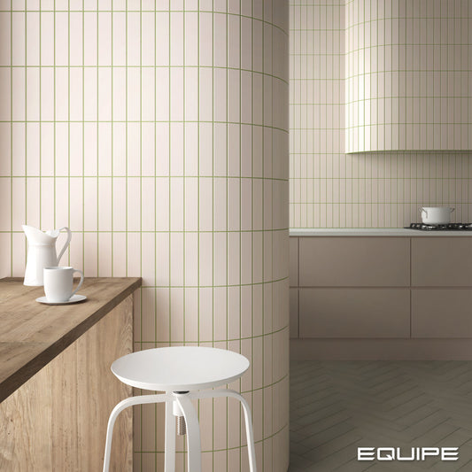 COSTA NOVA Beige Pale 2 x 8 matte wall tile