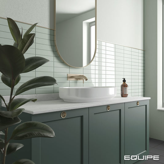 COSTA NOVA Aloe 2 x 8 glossy wall tile