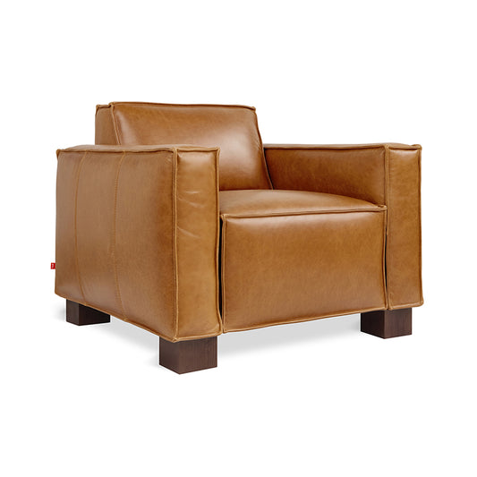 Gus* Modern CABOT Tucson Sienna leather chair