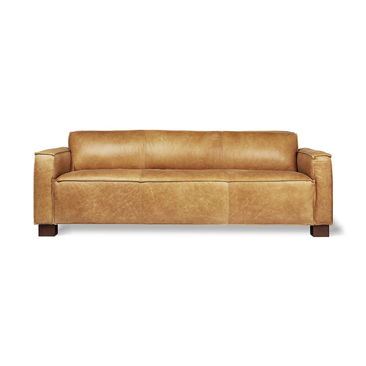 Gus* Modern CABOT Canyon Whiskey Leather sofa