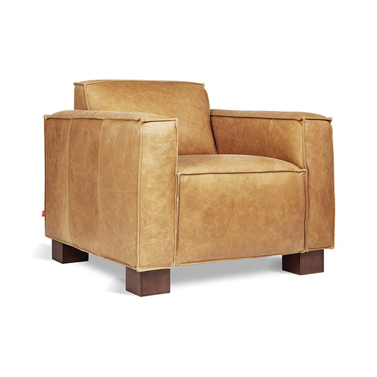 Gus* Modern CABOT Canyon Whiskey Leather chair