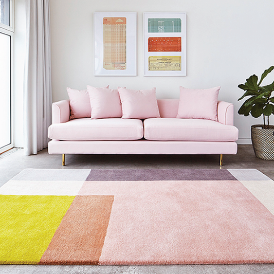 Gus* Modern ELEMENT Rose 5 x 8 rug