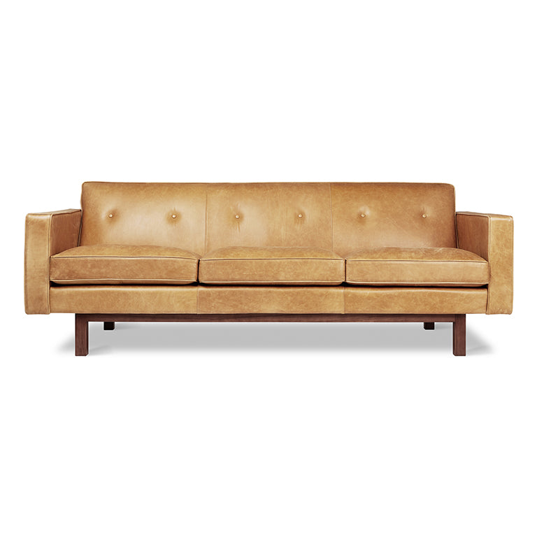 Gus* Modern EMBASSY Canyon Whiskey Leather sofa