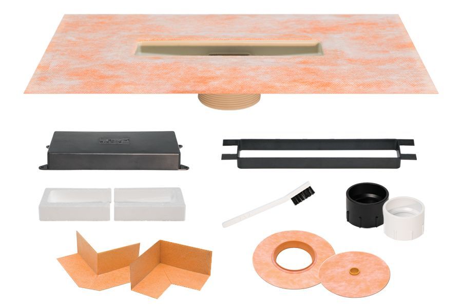 Schluter® KERDI-LINE-VARIO flange kit