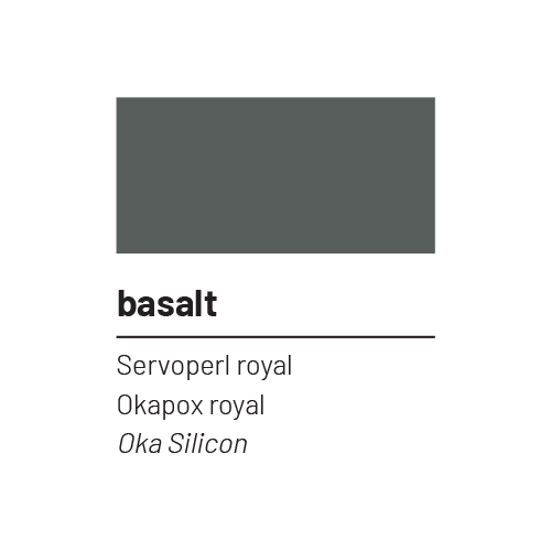 Kiesel Servoperl ROYAL Basalt grout