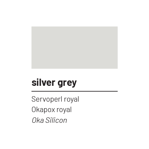 Kiesel Servoperl ROYAL silver grey grout
