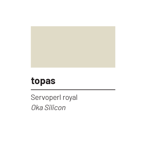 Kiesel Servoperl ROYAL Topas grout