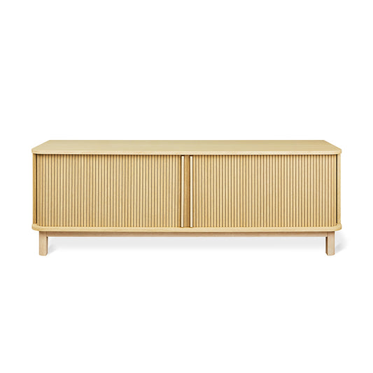 Gus* Modern LEDGER vintage oak credenza