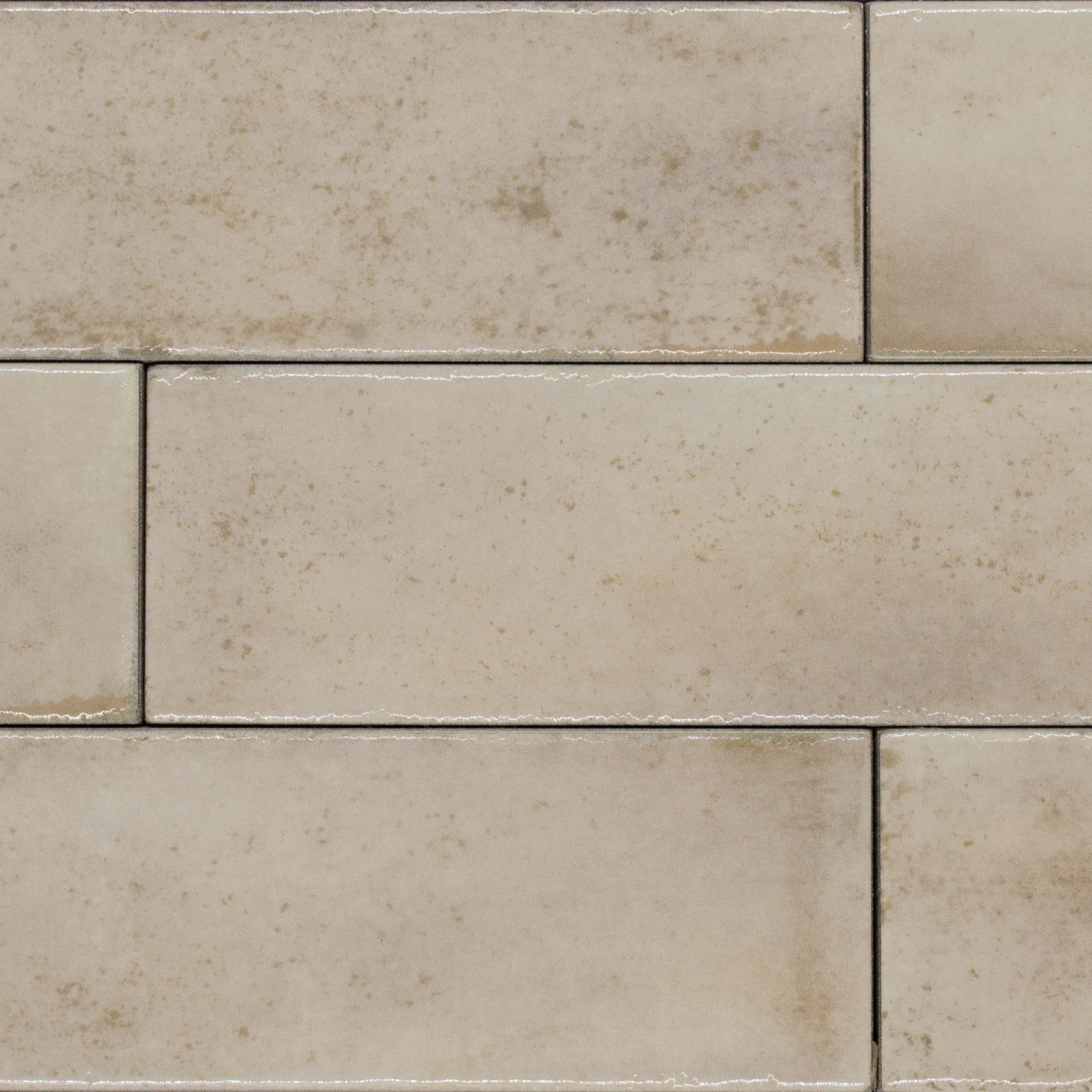 MATISSE Cream 2.5 x 10 porcelain glossy wall / floor tile