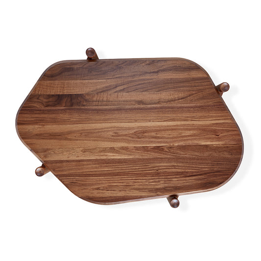 Gus* Modern MONARCH natural walnut coffee table