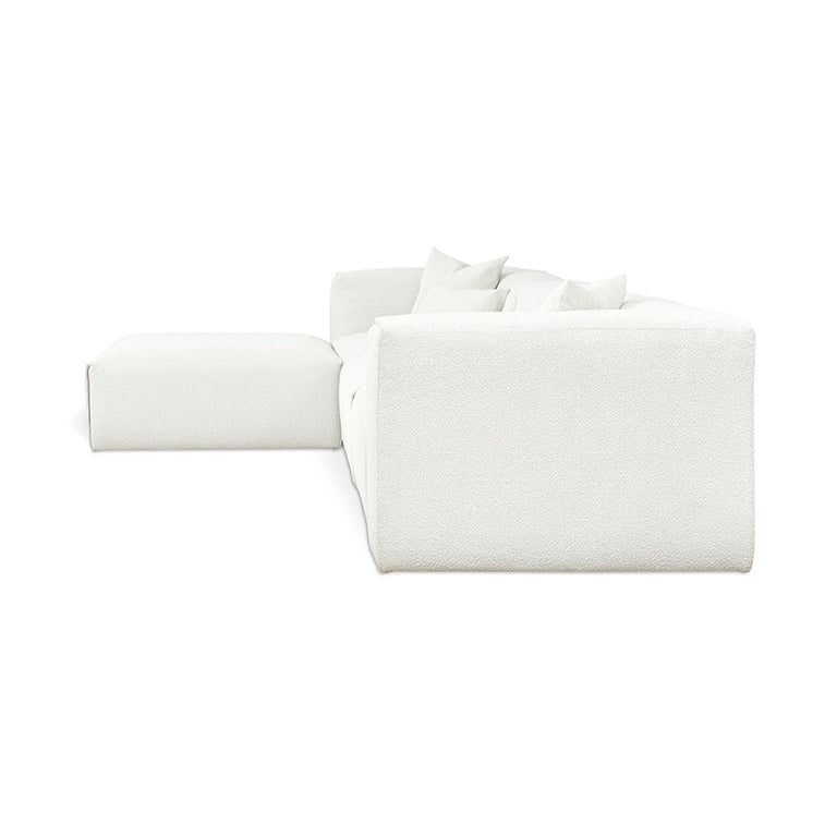 Gus* Modern NEST Morris Bone modular 4pc sectional