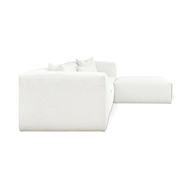 Gus* Modern NEST Morris Bone modular 4pc sectional