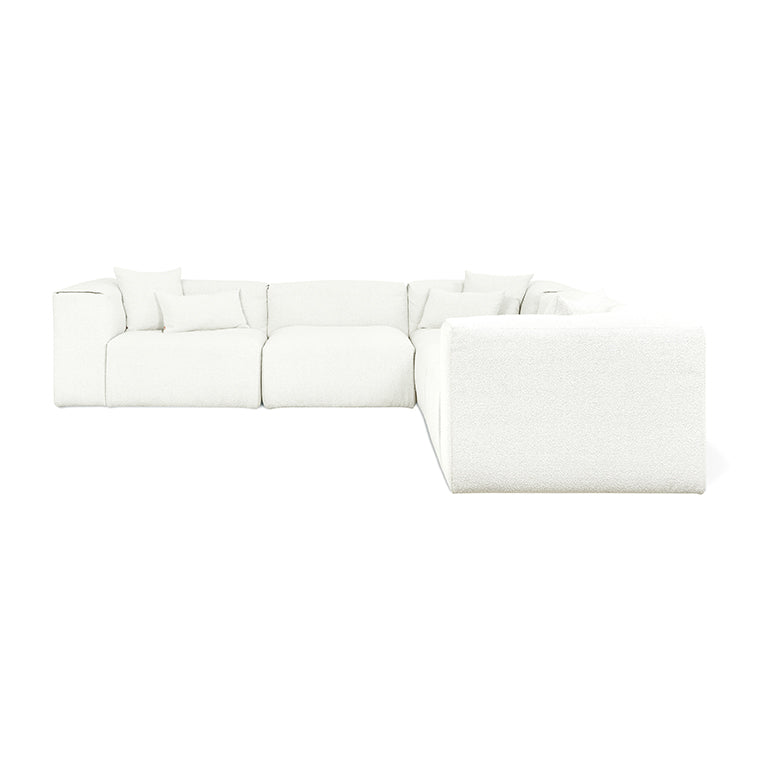 Gus* Modern NEST Morris Bone modular 5pc corner sectional