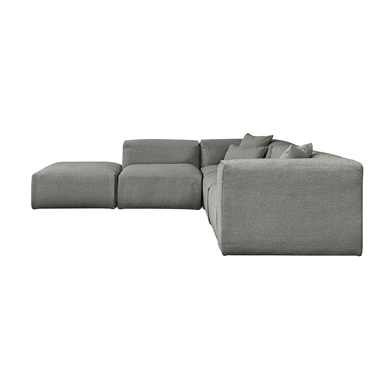 Gus* Modern NEST Morris Scoria left facing modular 5pc sectional