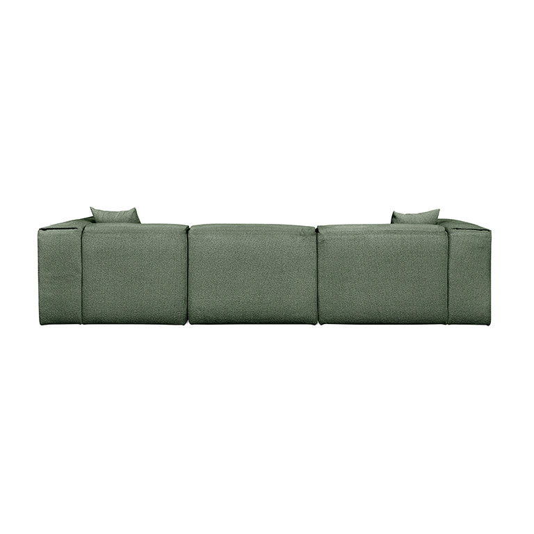 Gus* Modern NEST Morris Pine right facing modular 5pc sectional