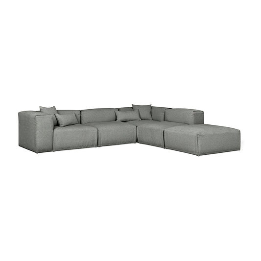 Gus* Modern NEST Morris Scoria right facing modular 5pc sectional