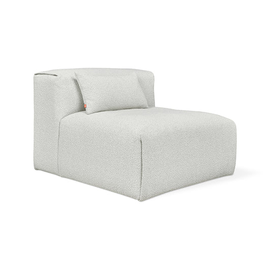 Gus* Modern NEST Modular Morris Fog armless chair