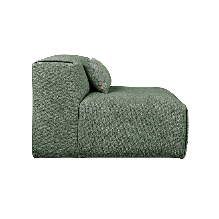 Gus* Modern NEST Modular Morris Pine armless chair