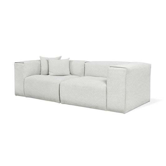 Gus* Modern NEST Morris Fog modular 2pc sofa