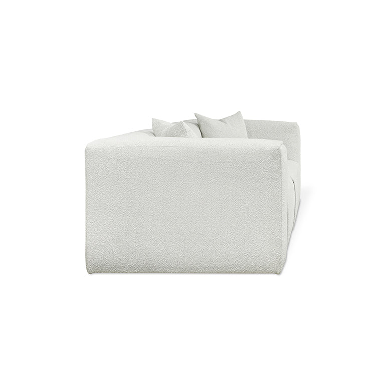Gus* Modern NEST Morris Fog modular 2pc sofa