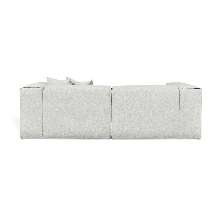 Gus* Modern NEST Morris Fog modular 3pc sectional