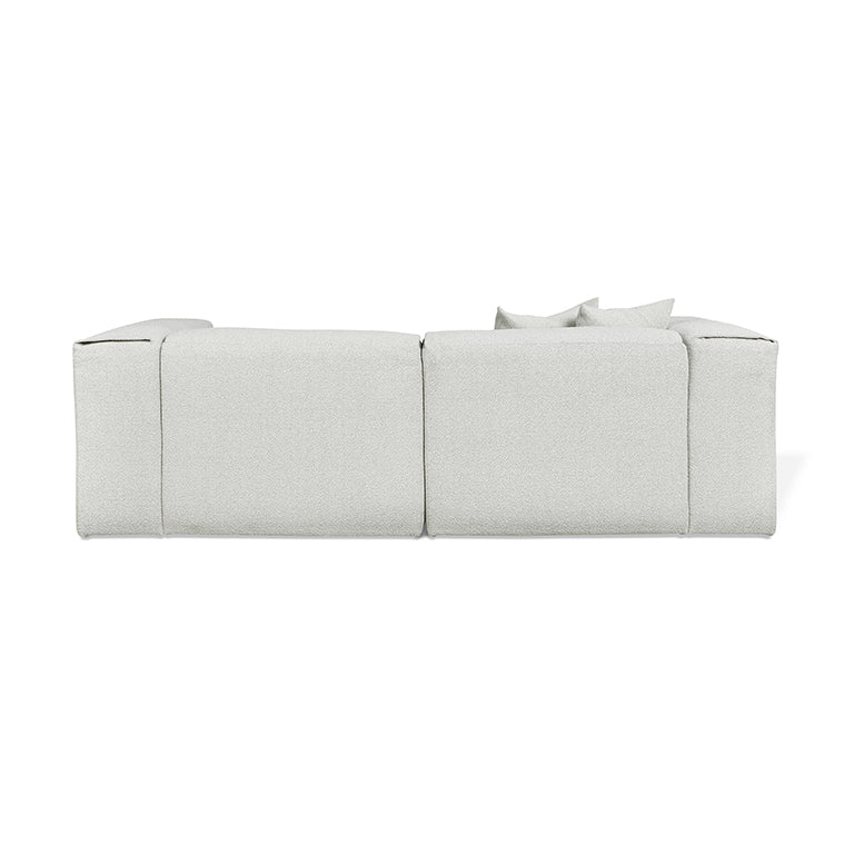 Gus* Modern NEST Morris Fog modular 3pc sectional