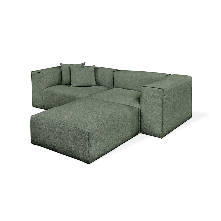 Gus* Modern NEST Morris Pine modular 3pc sectional