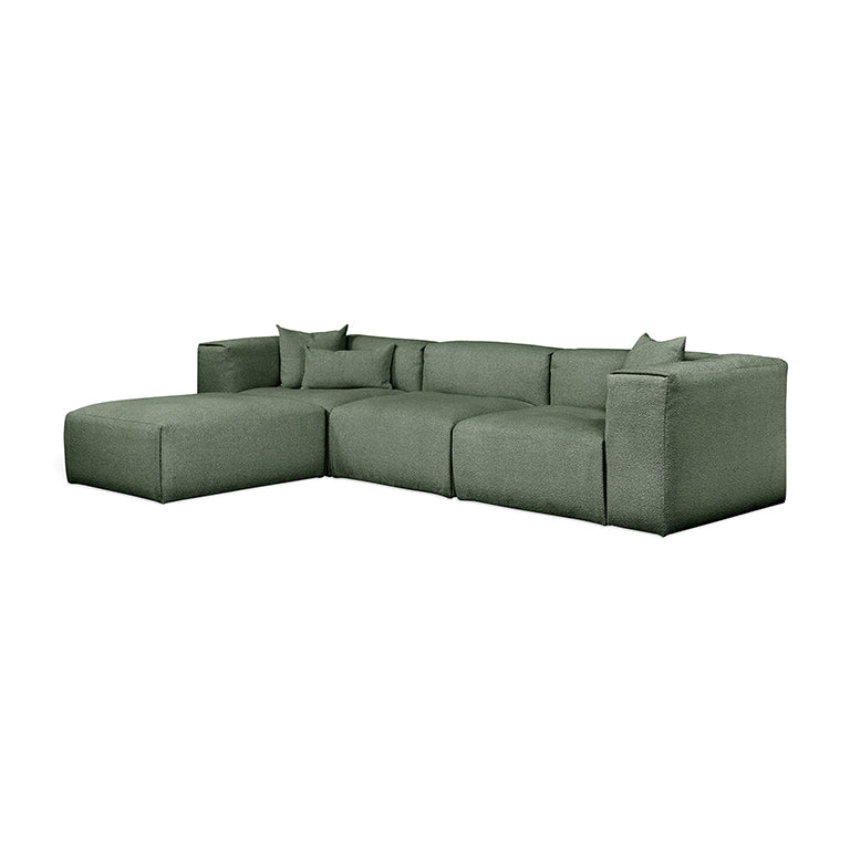Gus* Modern NEST Morris Pine modular 4pc sectional