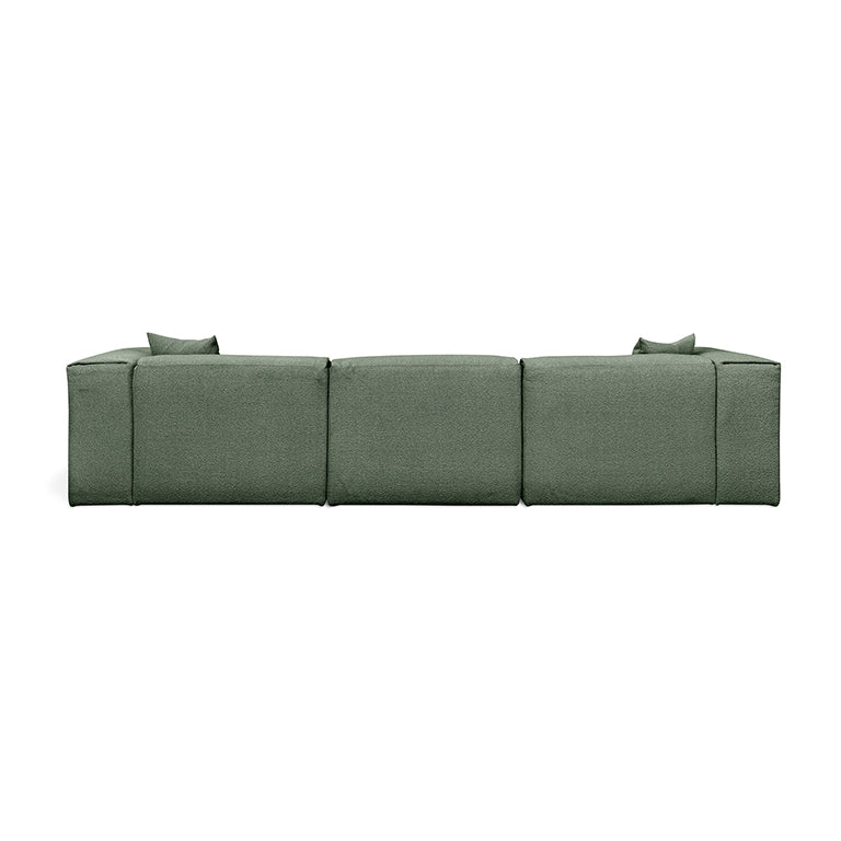 Gus* Modern NEST Morris Pine modular 4pc sectional