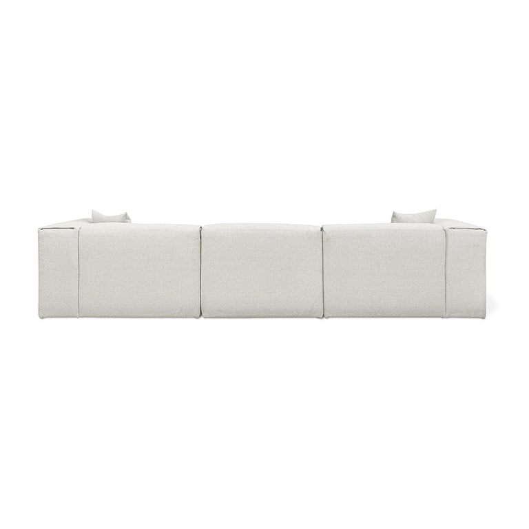 Gus* Modern NEST Morris Fog modular 4pc sectional