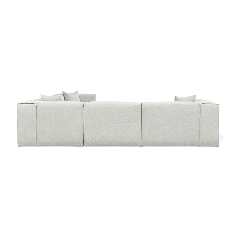 Gus* Modern NEST Morris Fog modular 5pc corner sectional