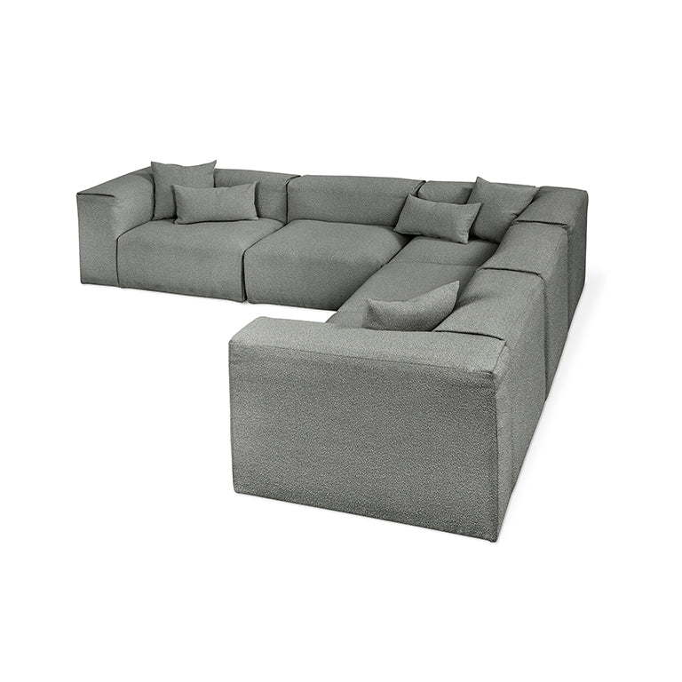 Gus* Modern NEST Morris Scoria modular 5pc corner sectional
