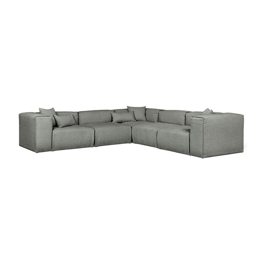 Gus* Modern NEST Morris Scoria modular 5pc corner sectional