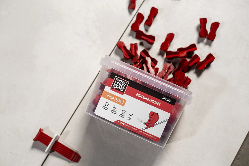 Perfect Level Master 3mm Crosses - Spacers | 100 pack