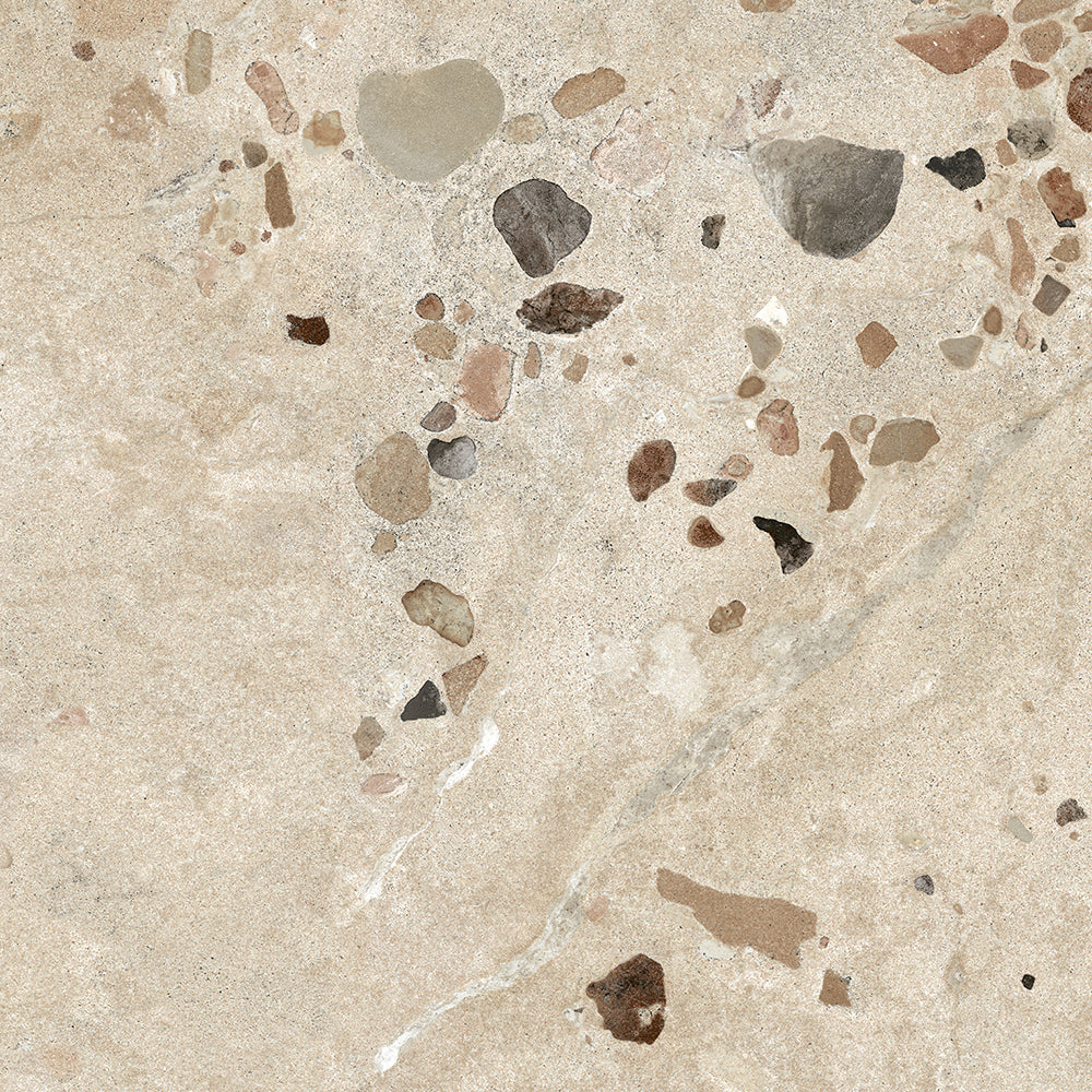 I COCCI SICILIANI Sabia 24 x 24 stone effect matte wall / floor tile