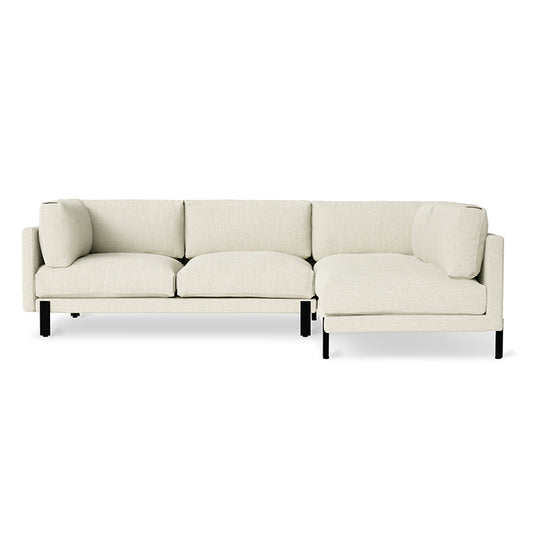 Gus* Modern SILVERLAKE Sutton Canvas sectional (right)