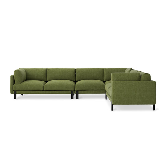 Gus* Modern SILVERLAKE Bastille Clover xl sectional (right)