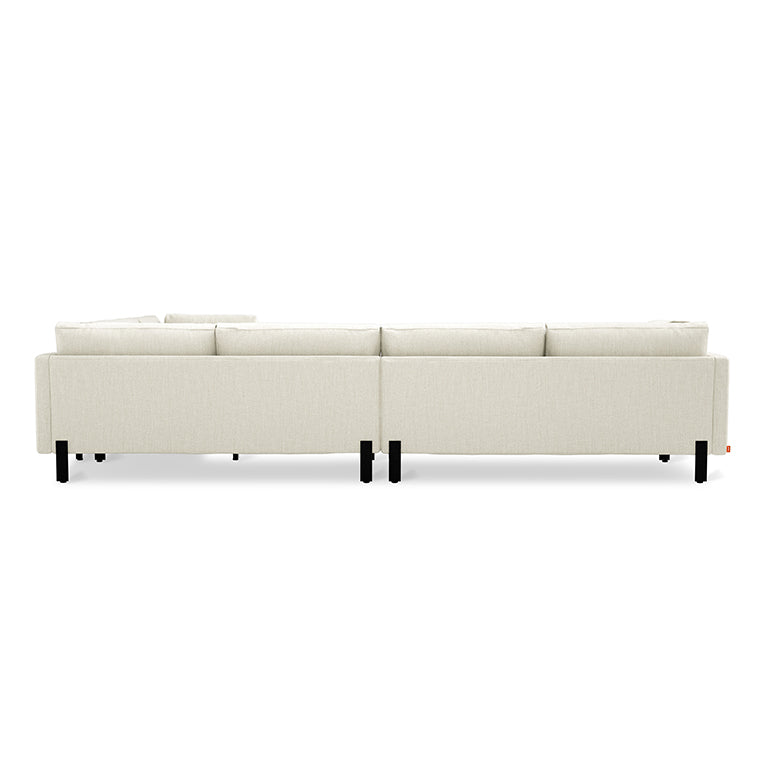Gus* Modern SILVERLAKE Sutton Canvas xl sectional (right)