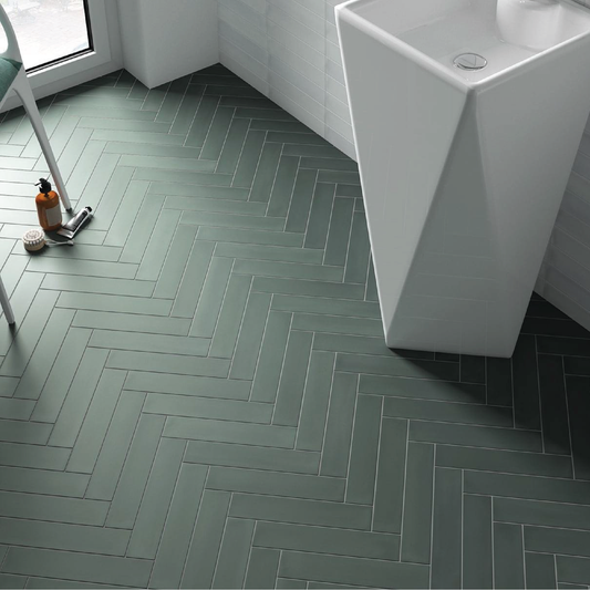 WADI Mint 2.5 x 12 decor mixed porcelain wall tile