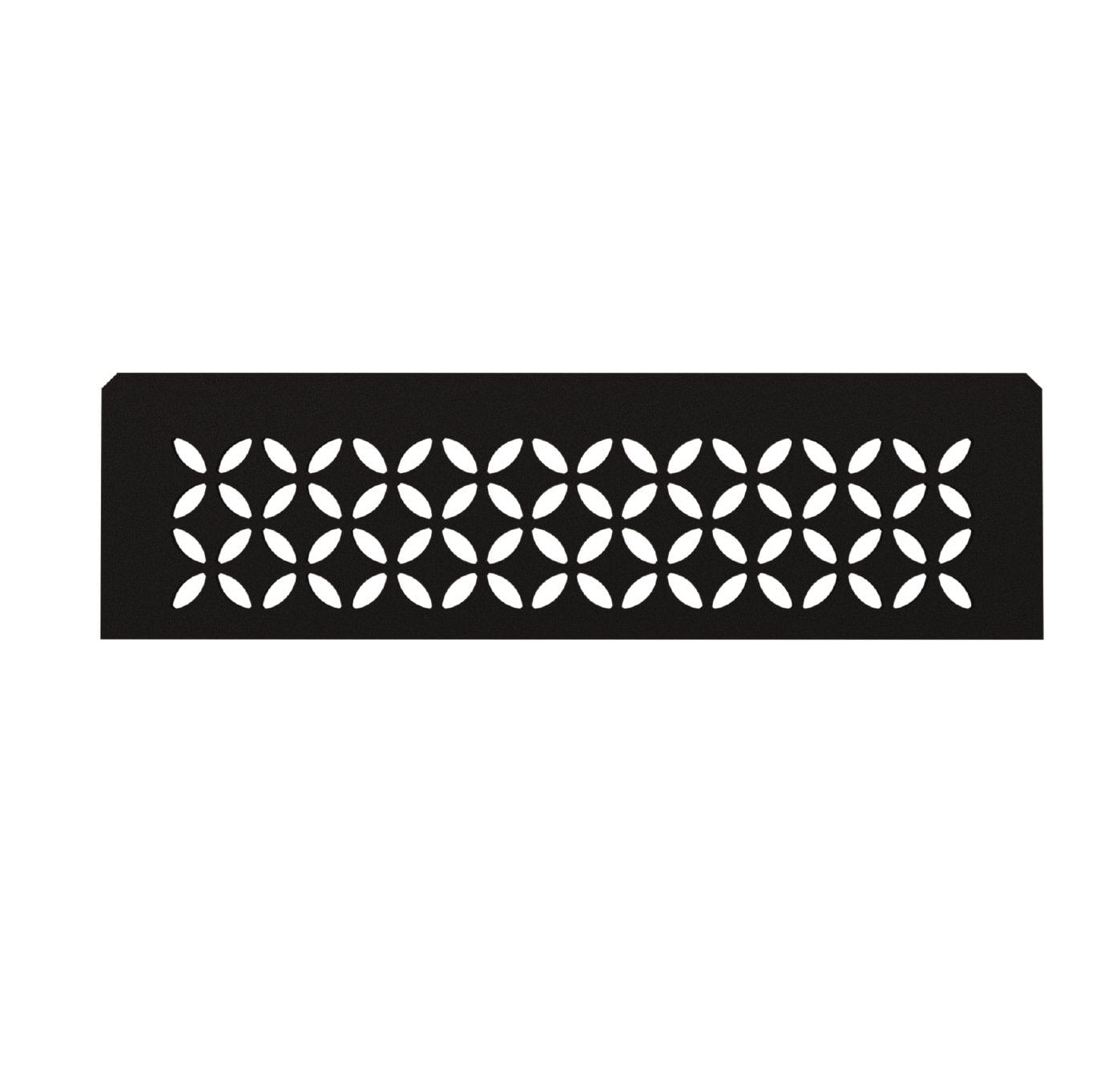 Schluter® FLORAL Matte Black SHELF-N niche shelf